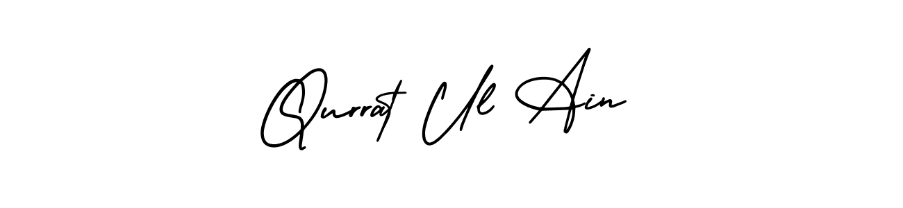 Check out images of Autograph of Qurrat Ul Ain name. Actor Qurrat Ul Ain Signature Style. AmerikaSignatureDemo-Regular is a professional sign style online. Qurrat Ul Ain signature style 3 images and pictures png