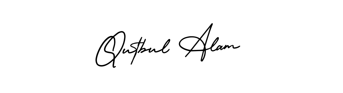 Also we have Qutbul Alam name is the best signature style. Create professional handwritten signature collection using AmerikaSignatureDemo-Regular autograph style. Qutbul Alam signature style 3 images and pictures png