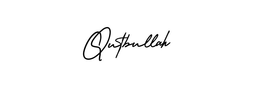 if you are searching for the best signature style for your name Qutbullah. so please give up your signature search. here we have designed multiple signature styles  using AmerikaSignatureDemo-Regular. Qutbullah signature style 3 images and pictures png