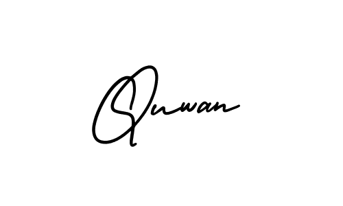 Also You can easily find your signature by using the search form. We will create Quwan name handwritten signature images for you free of cost using AmerikaSignatureDemo-Regular sign style. Quwan signature style 3 images and pictures png