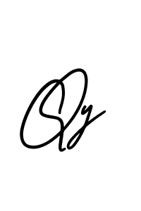 Design your own signature with our free online signature maker. With this signature software, you can create a handwritten (AmerikaSignatureDemo-Regular) signature for name Qy. Qy signature style 3 images and pictures png