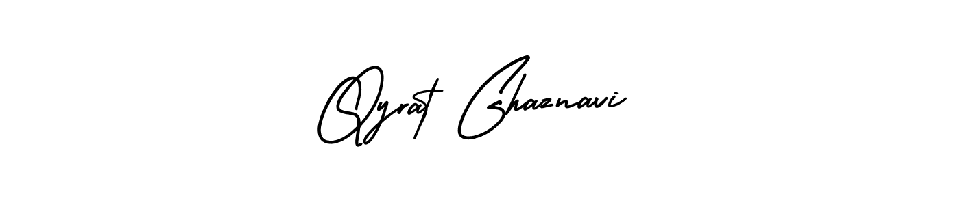 AmerikaSignatureDemo-Regular is a professional signature style that is perfect for those who want to add a touch of class to their signature. It is also a great choice for those who want to make their signature more unique. Get Qyrat Ghaznavi name to fancy signature for free. Qyrat Ghaznavi signature style 3 images and pictures png