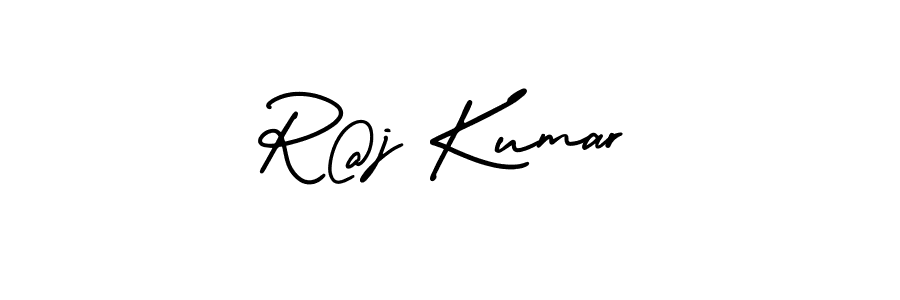 How to make R@j Kumar signature? AmerikaSignatureDemo-Regular is a professional autograph style. Create handwritten signature for R@j Kumar name. R@j Kumar signature style 3 images and pictures png