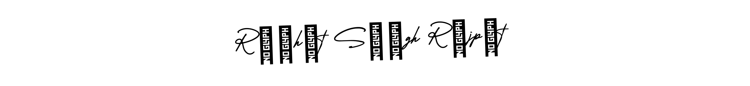 Create a beautiful signature design for name Ráçhít Síñgh Râjpüt. With this signature (AmerikaSignatureDemo-Regular) fonts, you can make a handwritten signature for free. Ráçhít Síñgh Râjpüt signature style 3 images and pictures png