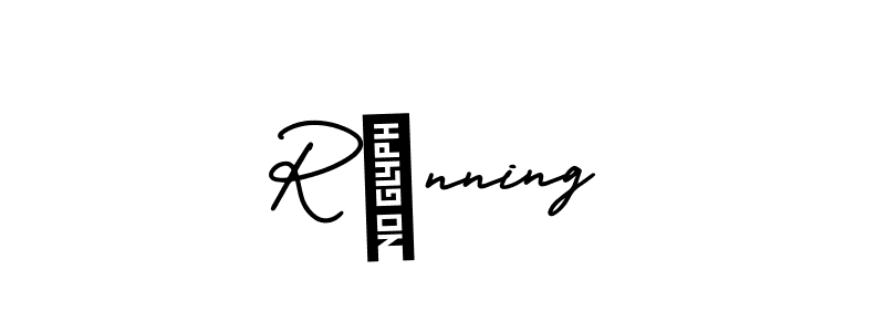 Design your own signature with our free online signature maker. With this signature software, you can create a handwritten (AmerikaSignatureDemo-Regular) signature for name Rønning. Rønning signature style 3 images and pictures png