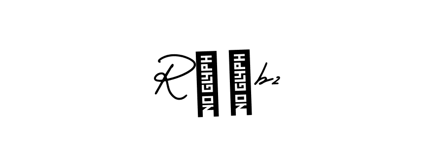 How to make R❤️b2 signature? AmerikaSignatureDemo-Regular is a professional autograph style. Create handwritten signature for R❤️b2 name. R❤️b2 signature style 3 images and pictures png