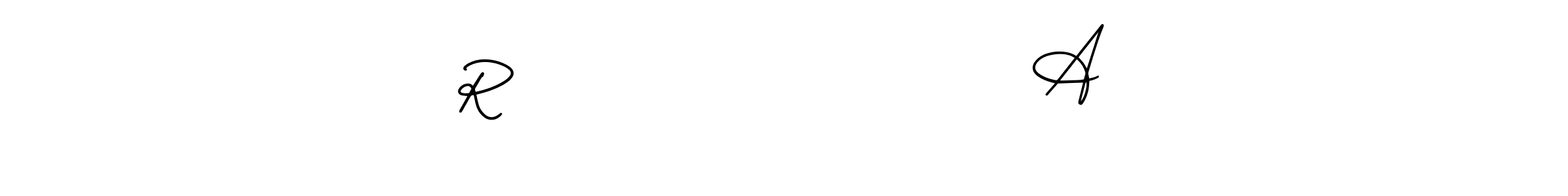 R                      A stylish signature style. Best Handwritten Sign (AmerikaSignatureDemo-Regular) for my name. Handwritten Signature Collection Ideas for my name R                      A. R                      A signature style 3 images and pictures png