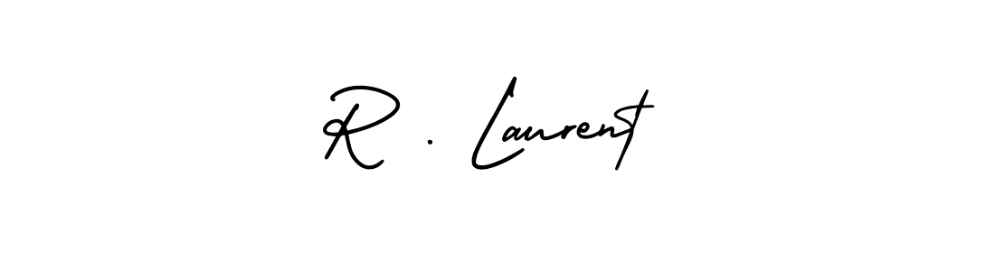 AmerikaSignatureDemo-Regular is a professional signature style that is perfect for those who want to add a touch of class to their signature. It is also a great choice for those who want to make their signature more unique. Get R . Laurent name to fancy signature for free. R . Laurent signature style 3 images and pictures png