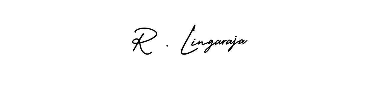 Also we have R . Lingaraja name is the best signature style. Create professional handwritten signature collection using AmerikaSignatureDemo-Regular autograph style. R . Lingaraja signature style 3 images and pictures png