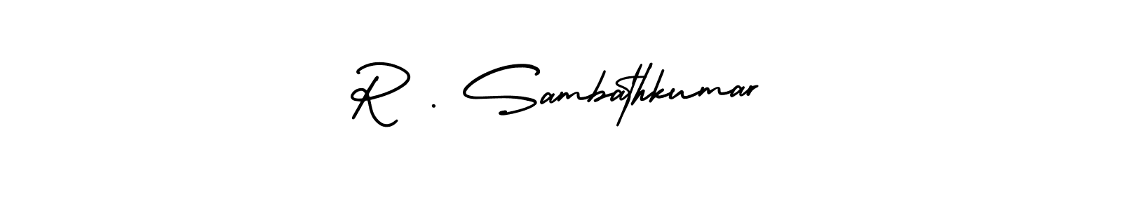 Similarly AmerikaSignatureDemo-Regular is the best handwritten signature design. Signature creator online .You can use it as an online autograph creator for name R . Sambathkumar. R . Sambathkumar signature style 3 images and pictures png