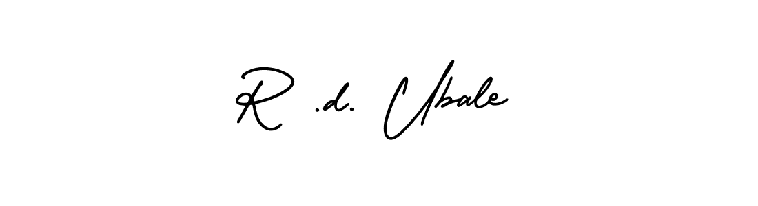 Once you've used our free online signature maker to create your best signature AmerikaSignatureDemo-Regular style, it's time to enjoy all of the benefits that R .d. Ubale name signing documents. R .d. Ubale signature style 3 images and pictures png