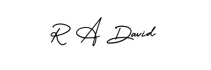 Make a short R A David signature style. Manage your documents anywhere anytime using AmerikaSignatureDemo-Regular. Create and add eSignatures, submit forms, share and send files easily. R A David signature style 3 images and pictures png