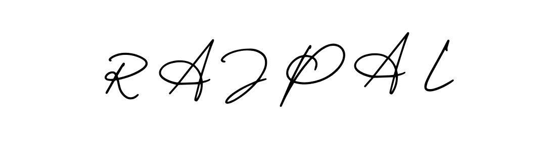 if you are searching for the best signature style for your name R A J P A L. so please give up your signature search. here we have designed multiple signature styles  using AmerikaSignatureDemo-Regular. R A J P A L signature style 3 images and pictures png