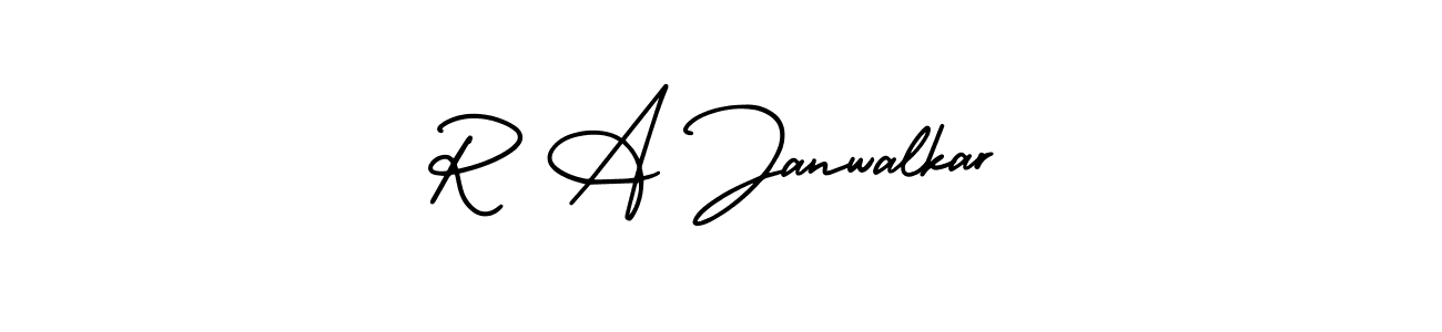 You can use this online signature creator to create a handwritten signature for the name R A Janwalkar. This is the best online autograph maker. R A Janwalkar signature style 3 images and pictures png