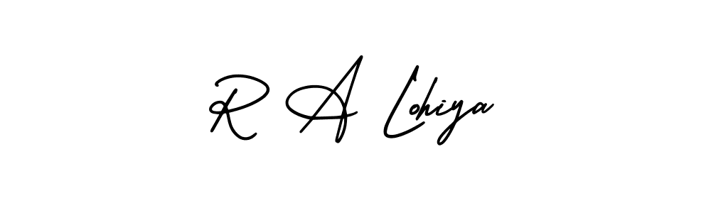 Once you've used our free online signature maker to create your best signature AmerikaSignatureDemo-Regular style, it's time to enjoy all of the benefits that R A Lohiya name signing documents. R A Lohiya signature style 3 images and pictures png