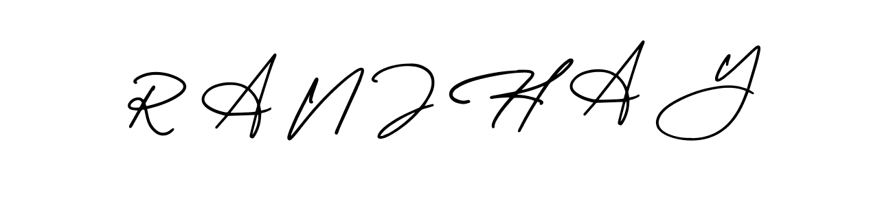 Once you've used our free online signature maker to create your best signature AmerikaSignatureDemo-Regular style, it's time to enjoy all of the benefits that R A N J H A Y name signing documents. R A N J H A Y signature style 3 images and pictures png