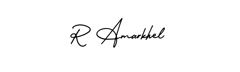 It looks lik you need a new signature style for name R Amarkhel. Design unique handwritten (AmerikaSignatureDemo-Regular) signature with our free signature maker in just a few clicks. R Amarkhel signature style 3 images and pictures png