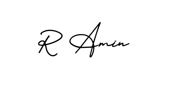 This is the best signature style for the R Amin name. Also you like these signature font (AmerikaSignatureDemo-Regular). Mix name signature. R Amin signature style 3 images and pictures png