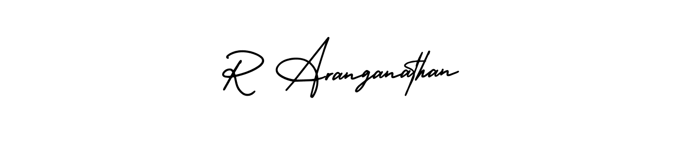 This is the best signature style for the R Aranganathan name. Also you like these signature font (AmerikaSignatureDemo-Regular). Mix name signature. R Aranganathan signature style 3 images and pictures png