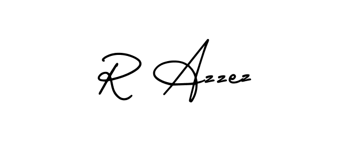 It looks lik you need a new signature style for name R Azzez. Design unique handwritten (AmerikaSignatureDemo-Regular) signature with our free signature maker in just a few clicks. R Azzez signature style 3 images and pictures png