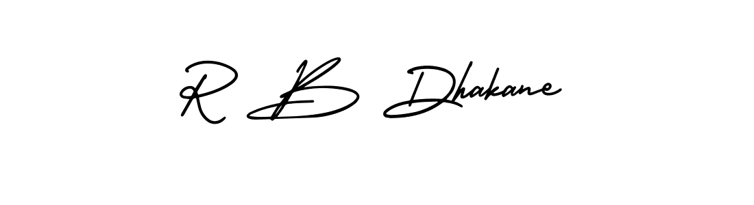 You can use this online signature creator to create a handwritten signature for the name R B Dhakane. This is the best online autograph maker. R B Dhakane signature style 3 images and pictures png