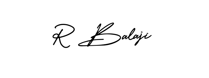 How to make R Balaji signature? AmerikaSignatureDemo-Regular is a professional autograph style. Create handwritten signature for R Balaji name. R Balaji signature style 3 images and pictures png