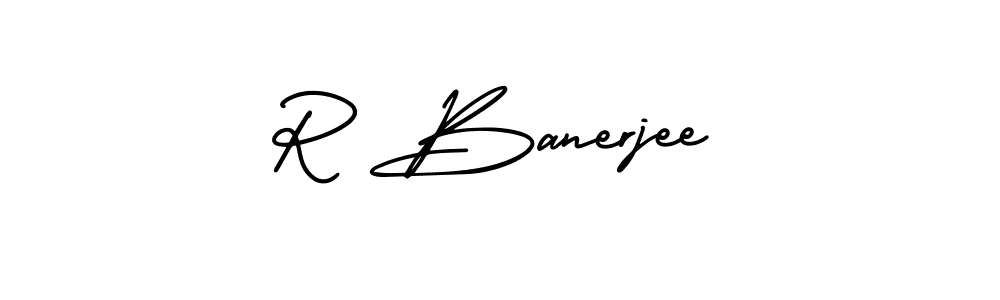 Best and Professional Signature Style for R Banerjee. AmerikaSignatureDemo-Regular Best Signature Style Collection. R Banerjee signature style 3 images and pictures png
