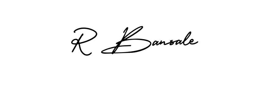 Also You can easily find your signature by using the search form. We will create R Bansale name handwritten signature images for you free of cost using AmerikaSignatureDemo-Regular sign style. R Bansale signature style 3 images and pictures png