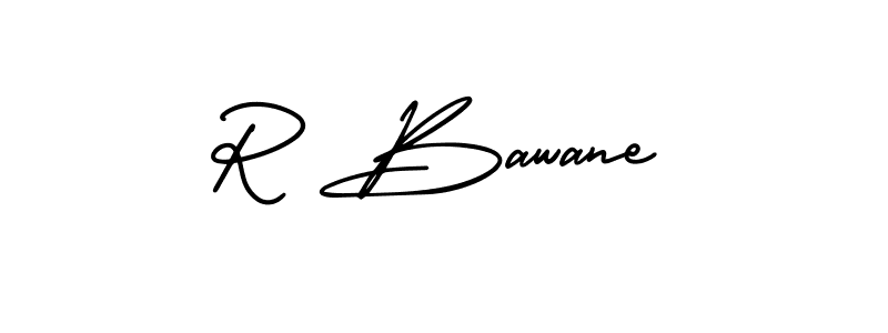 This is the best signature style for the R Bawane name. Also you like these signature font (AmerikaSignatureDemo-Regular). Mix name signature. R Bawane signature style 3 images and pictures png