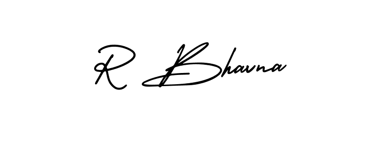 Best and Professional Signature Style for R Bhavna. AmerikaSignatureDemo-Regular Best Signature Style Collection. R Bhavna signature style 3 images and pictures png