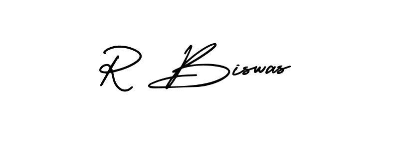 Best and Professional Signature Style for R Biswas. AmerikaSignatureDemo-Regular Best Signature Style Collection. R Biswas signature style 3 images and pictures png