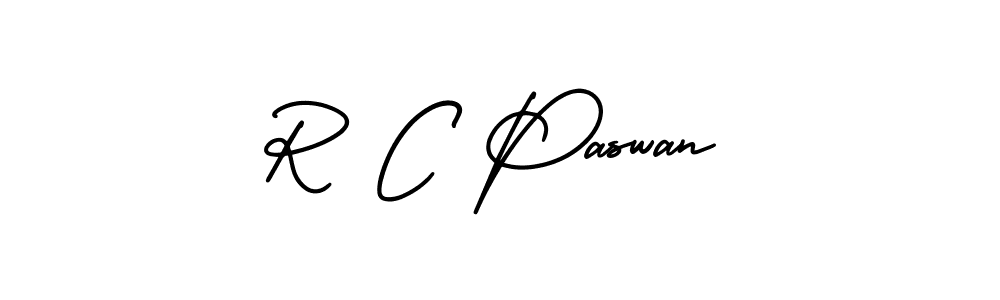 Also we have R C Paswan name is the best signature style. Create professional handwritten signature collection using AmerikaSignatureDemo-Regular autograph style. R C Paswan signature style 3 images and pictures png