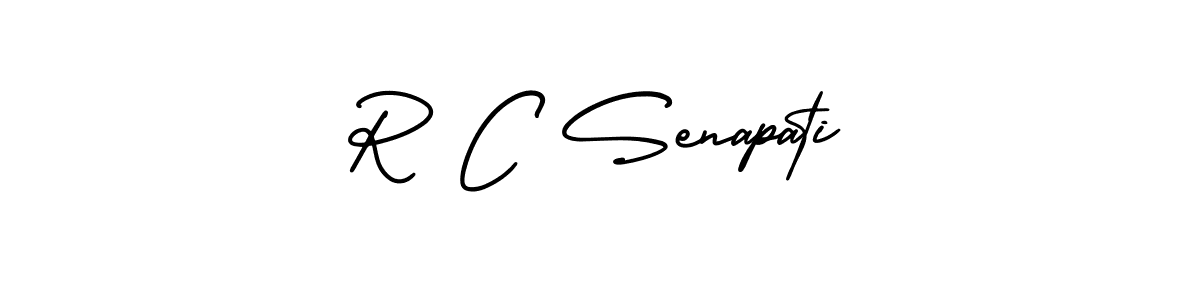 How to Draw R C Senapati signature style? AmerikaSignatureDemo-Regular is a latest design signature styles for name R C Senapati. R C Senapati signature style 3 images and pictures png