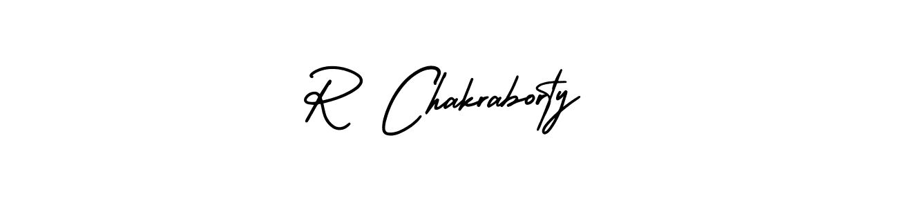 Make a beautiful signature design for name R Chakraborty. Use this online signature maker to create a handwritten signature for free. R Chakraborty signature style 3 images and pictures png