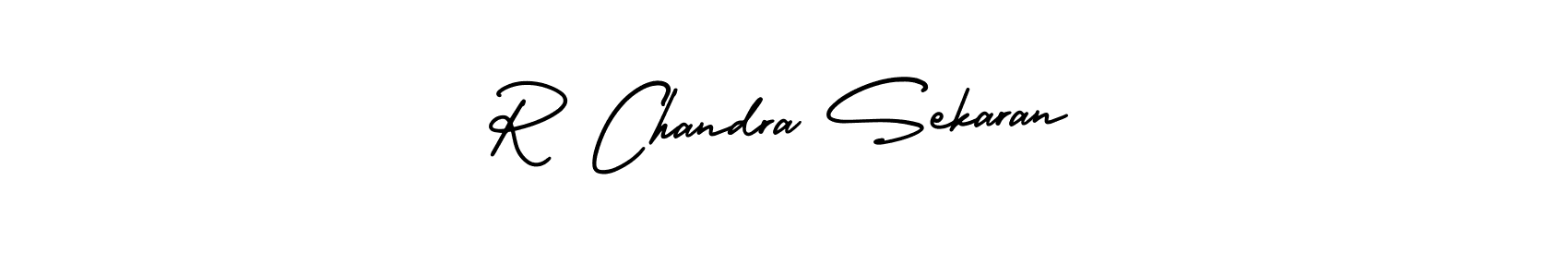 Make a beautiful signature design for name R Chandra Sekaran. Use this online signature maker to create a handwritten signature for free. R Chandra Sekaran signature style 3 images and pictures png