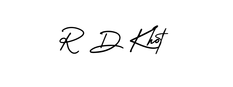 if you are searching for the best signature style for your name R D Khot. so please give up your signature search. here we have designed multiple signature styles  using AmerikaSignatureDemo-Regular. R D Khot signature style 3 images and pictures png