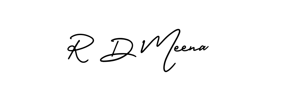 Once you've used our free online signature maker to create your best signature AmerikaSignatureDemo-Regular style, it's time to enjoy all of the benefits that R D Meena name signing documents. R D Meena signature style 3 images and pictures png