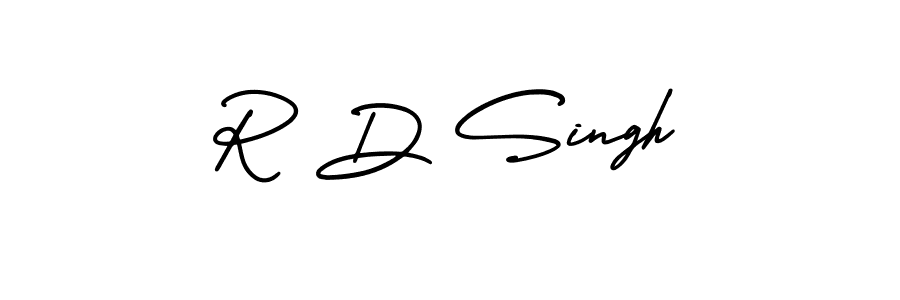 How to Draw R D Singh signature style? AmerikaSignatureDemo-Regular is a latest design signature styles for name R D Singh. R D Singh signature style 3 images and pictures png