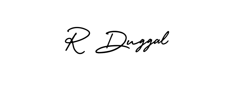 if you are searching for the best signature style for your name R Duggal. so please give up your signature search. here we have designed multiple signature styles  using AmerikaSignatureDemo-Regular. R Duggal signature style 3 images and pictures png