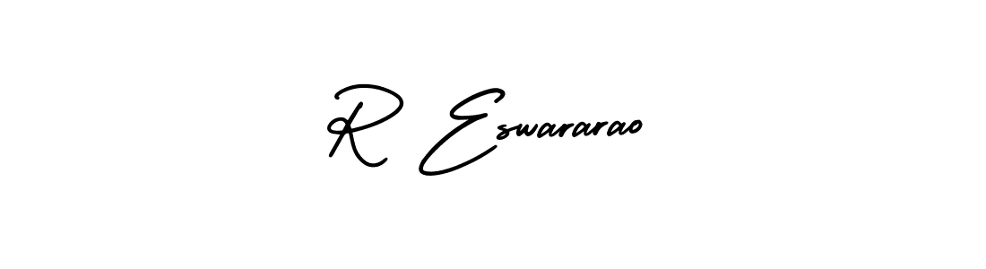 Best and Professional Signature Style for R Eswararao. AmerikaSignatureDemo-Regular Best Signature Style Collection. R Eswararao signature style 3 images and pictures png