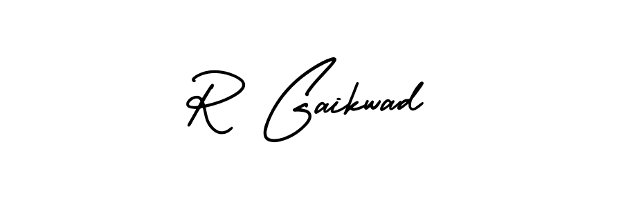 Make a short R Gaikwad signature style. Manage your documents anywhere anytime using AmerikaSignatureDemo-Regular. Create and add eSignatures, submit forms, share and send files easily. R Gaikwad signature style 3 images and pictures png