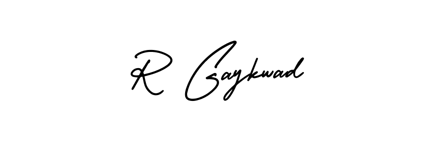 How to make R Gaykwad signature? AmerikaSignatureDemo-Regular is a professional autograph style. Create handwritten signature for R Gaykwad name. R Gaykwad signature style 3 images and pictures png