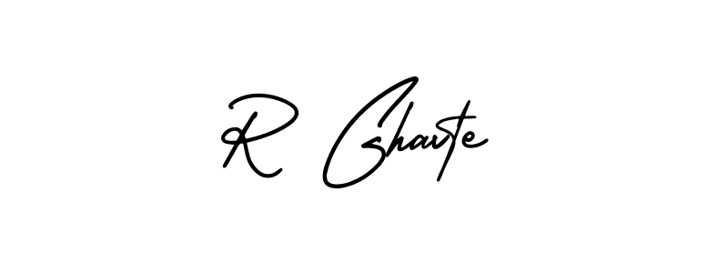 It looks lik you need a new signature style for name R Ghavte. Design unique handwritten (AmerikaSignatureDemo-Regular) signature with our free signature maker in just a few clicks. R Ghavte signature style 3 images and pictures png