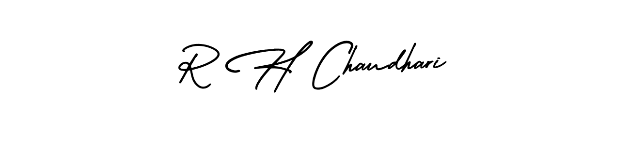 Once you've used our free online signature maker to create your best signature AmerikaSignatureDemo-Regular style, it's time to enjoy all of the benefits that R H Chaudhari name signing documents. R H Chaudhari signature style 3 images and pictures png