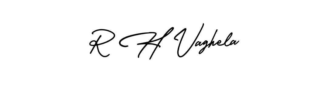 Here are the top 10 professional signature styles for the name R H Vaghela. These are the best autograph styles you can use for your name. R H Vaghela signature style 3 images and pictures png