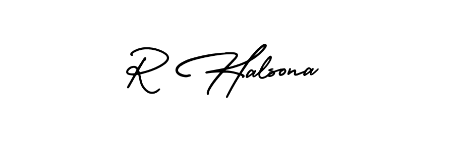 Here are the top 10 professional signature styles for the name R Halsona. These are the best autograph styles you can use for your name. R Halsona signature style 3 images and pictures png