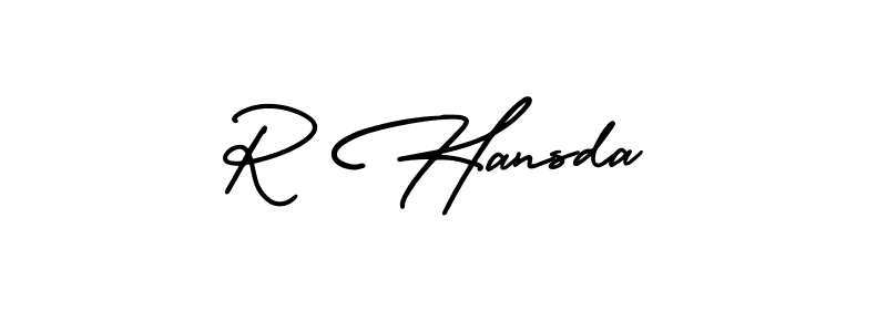 See photos of R Hansda official signature by Spectra . Check more albums & portfolios. Read reviews & check more about AmerikaSignatureDemo-Regular font. R Hansda signature style 3 images and pictures png