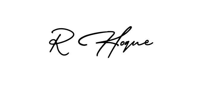 This is the best signature style for the R Hoque name. Also you like these signature font (AmerikaSignatureDemo-Regular). Mix name signature. R Hoque signature style 3 images and pictures png