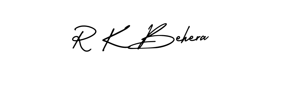 It looks lik you need a new signature style for name R K Behera. Design unique handwritten (AmerikaSignatureDemo-Regular) signature with our free signature maker in just a few clicks. R K Behera signature style 3 images and pictures png