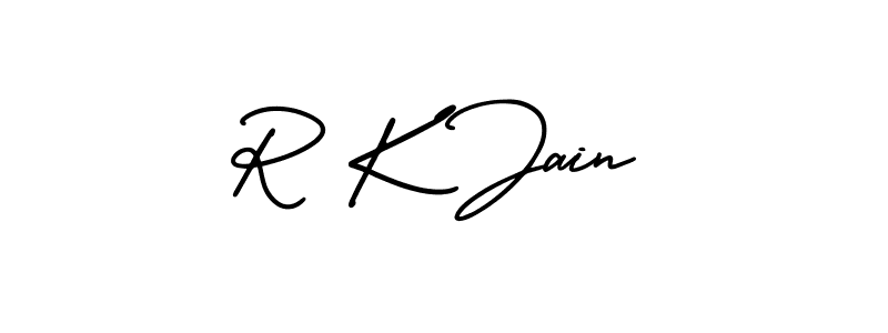 Make a beautiful signature design for name R K Jain. Use this online signature maker to create a handwritten signature for free. R K Jain signature style 3 images and pictures png
